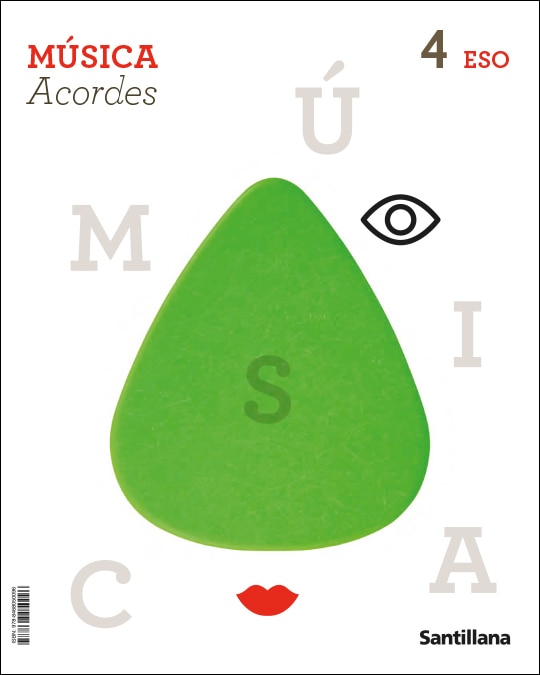 Portada de MUSICA ACORDES 4 ESO (Tapa blanda).