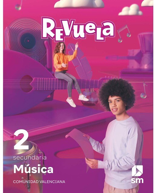 Imagen 0 de Música. 2 Secundaria. Revuela. Comunidad Valenciana (Tapa blanda)