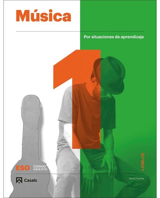 Portada de Música 1 ESO LOMLOE ANDALUCÍA (Código abierto)