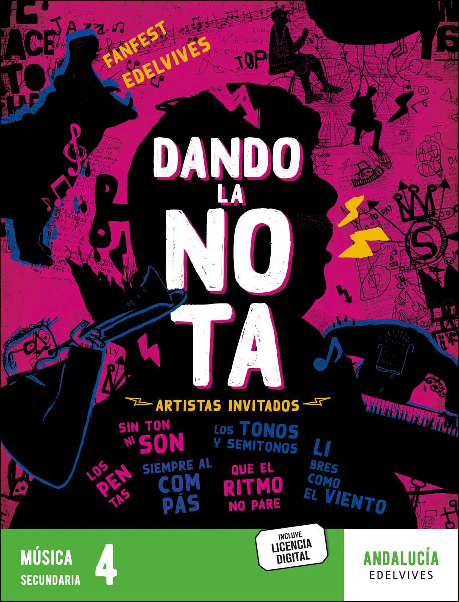 Portada de MUSICA 4ºESO ANDALUCIA 25 FANFEST
