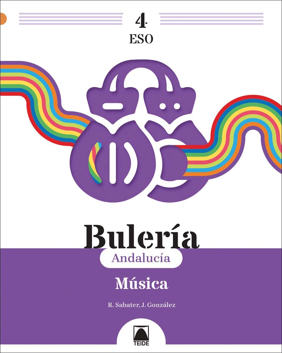 Portada de Bulería 4. Música 4 ESO (Andalucía) (Tapa blanda).