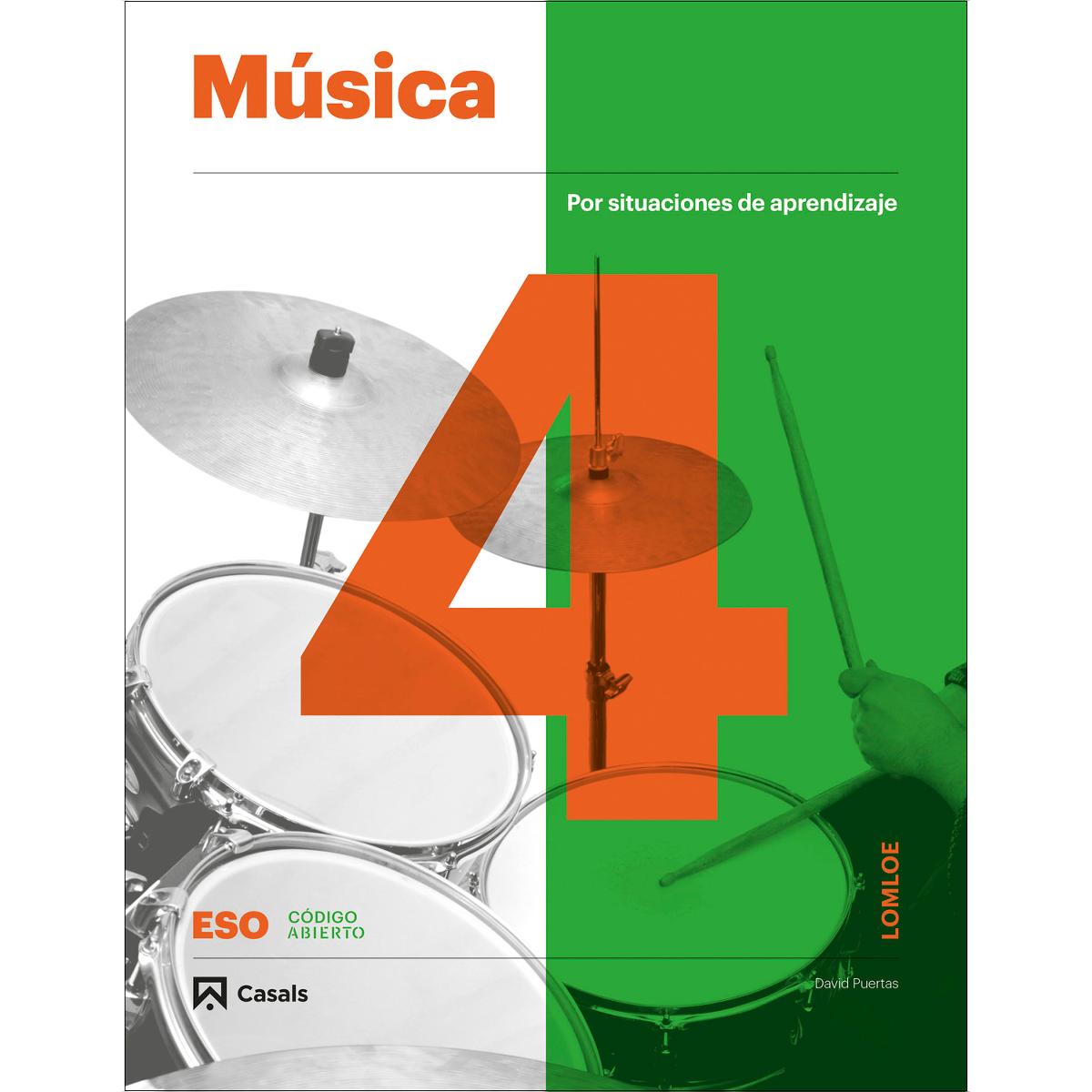Portada de Música 4 ESO LOMLOE ANDALUCÍA