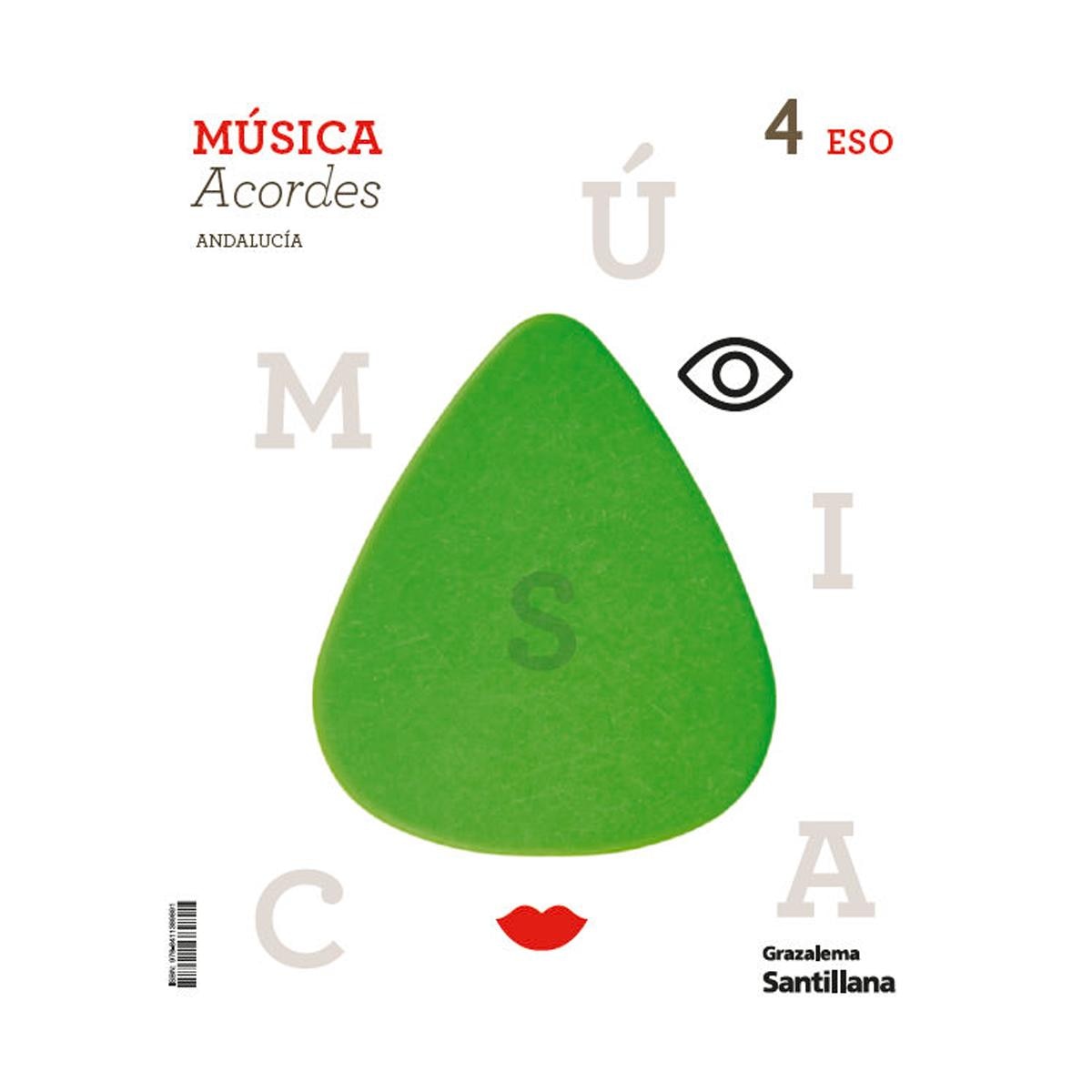 Portada de MUSICA ACORDES 4ESO ANDALUCIA
