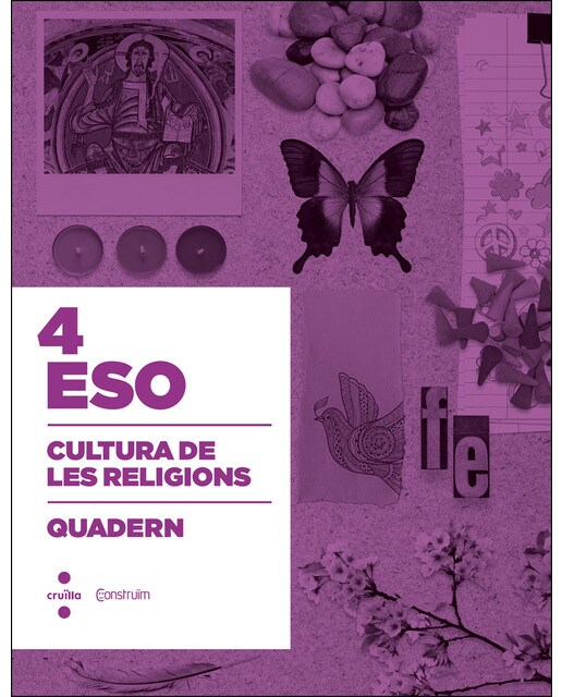 Portada de Cultura de les religions. 4 ESO. Construïm. Quadern.