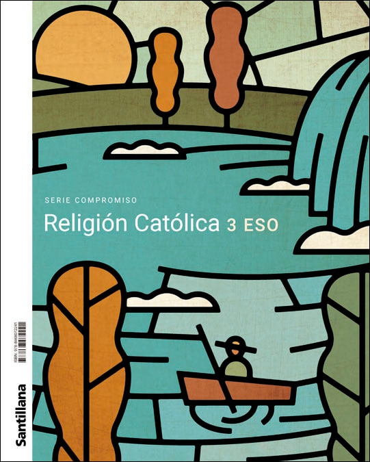 Portada de RELIGION CATOLICA SERIE COMPROMISO 3 ESO (Tapa blanda).