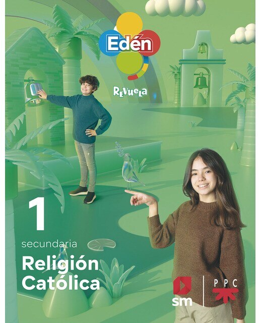 Imagen 0 de Religión católica. 1 ESO Edén. Revuela  (Tapa blanda)