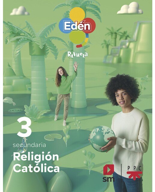 Imagen 0 de Religión católica. 3 ESO Edén. Revuela  (Tapa blanda)