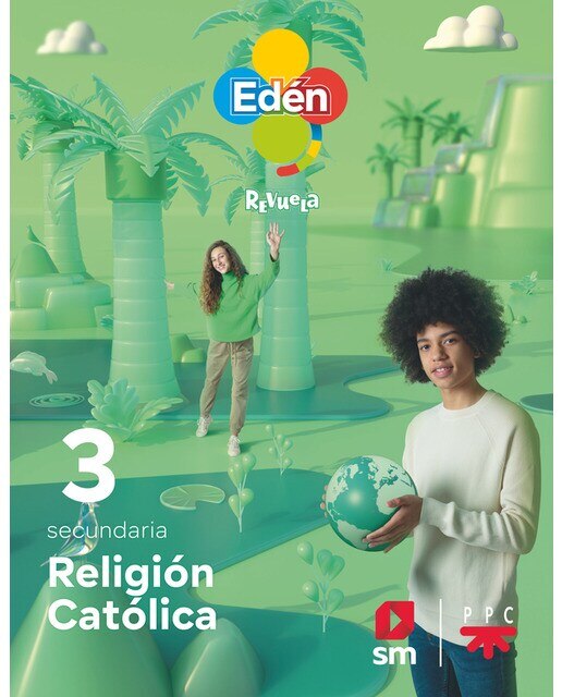 Portada de Relixión Católica. 3 ESO Edén. Revoa (Gallego) (Tapa blanda).