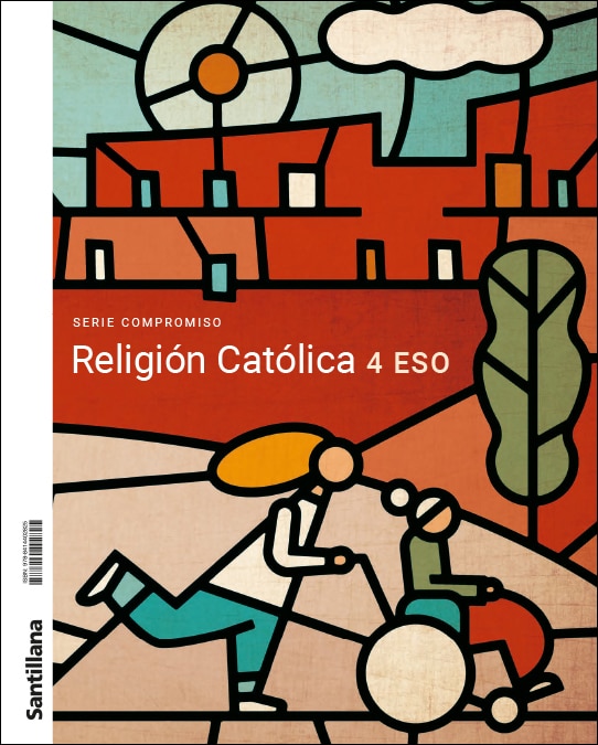 Portada de RELIGION CATOLICA SERIE COMPROMISO 4 ESO (Tapa blanda).