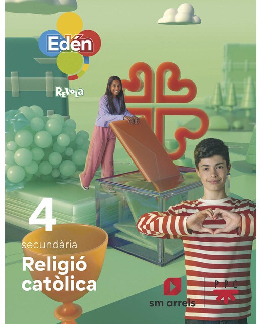 Religió catòlica. 4 Secundaria Edén. Revola  (Tapa blanda) 1
