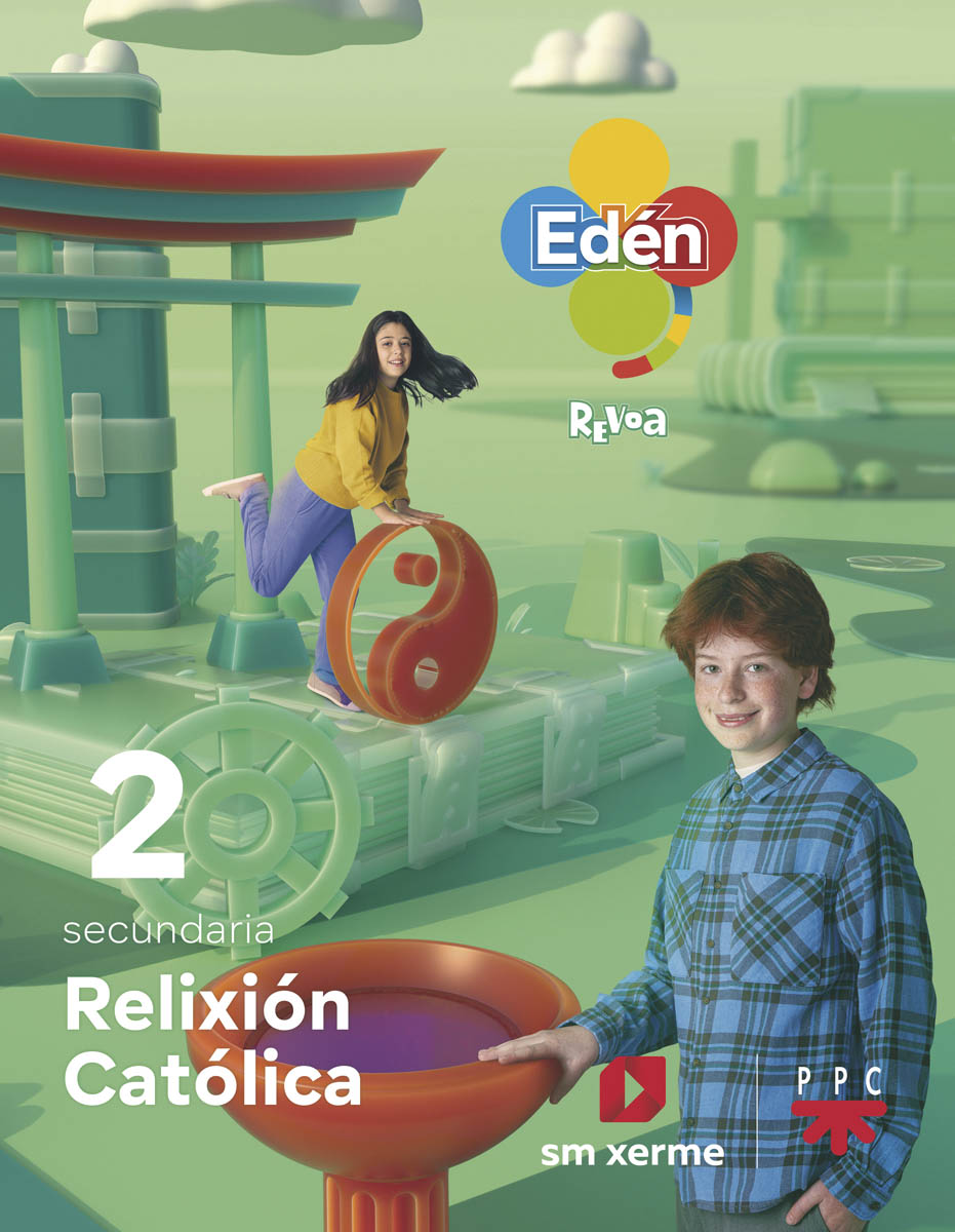 Relixión Católica. 2 Secundaria Edén. Revoa  (Tapa blanda) 1