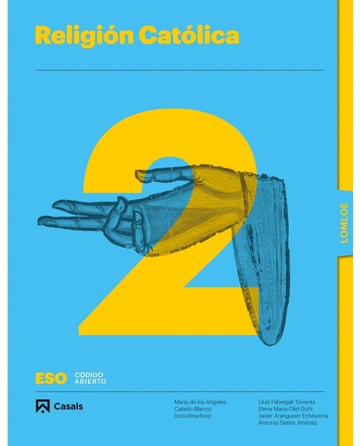 Portada de Religión Catolica 2 ESO LOMLOE.