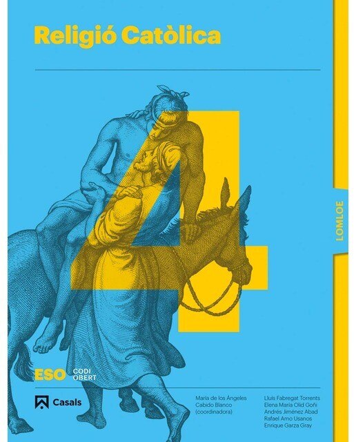 Portada de Religió Catòlica 4 ESO LOMLOE.