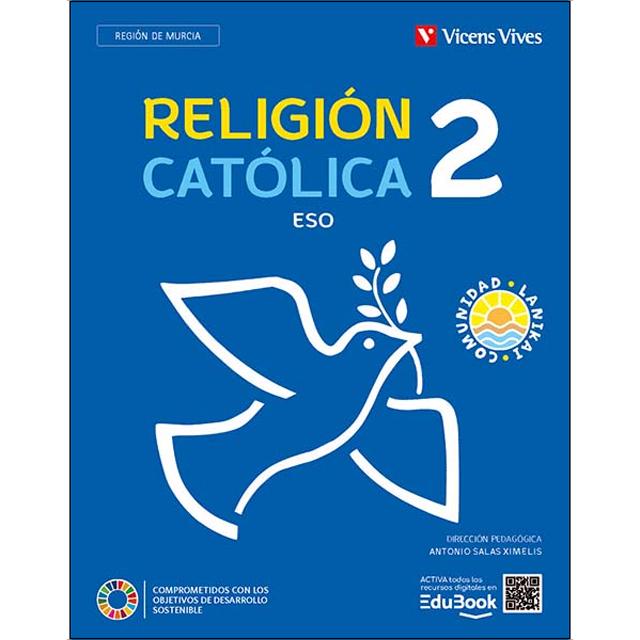 Imagen 0 de Religión Católica 2. ESO. Región de Murcia (Comunidad Lanikai)  (Tapa blanda)