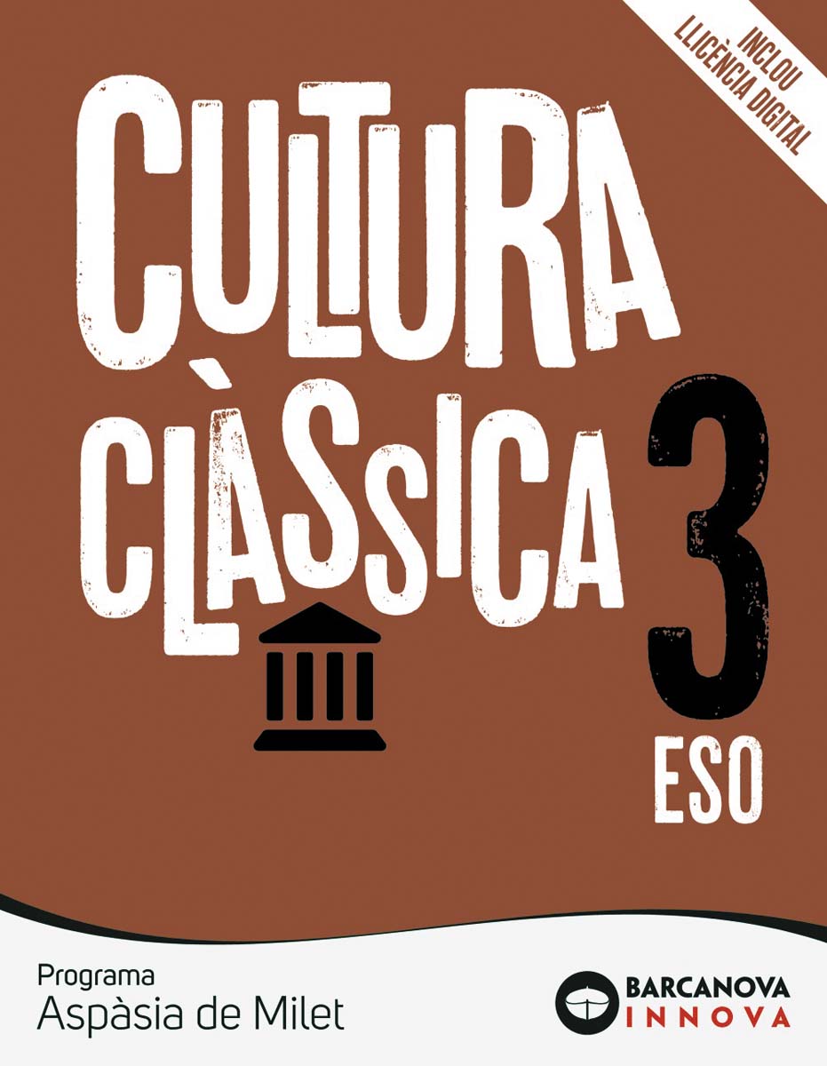 Portada de Aspàsia de Milet 3 ESO. Cultura clàssica: Novetat (Tapa blanda).