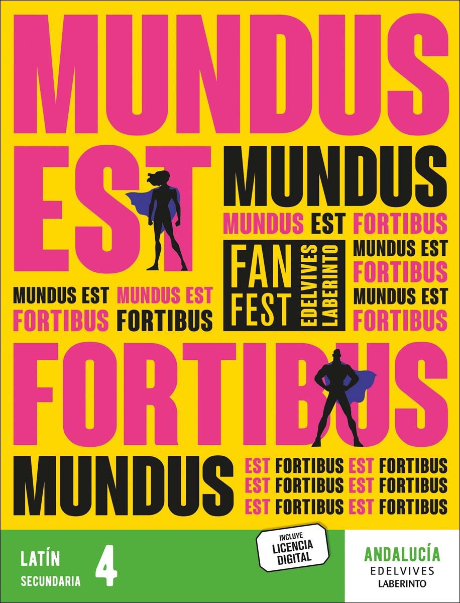 Portada de LATIN 4ºESO ANDALUCIA 25 FANFEST