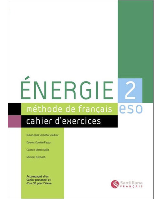 Energie 2 cahier d'exercices