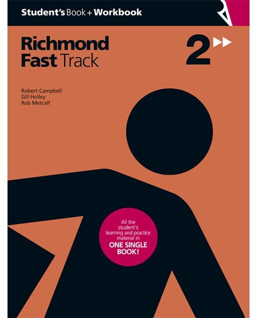 Portada de FAST TRACK 2 STUDENT'S + WORKBOOK (Tapa blanda).