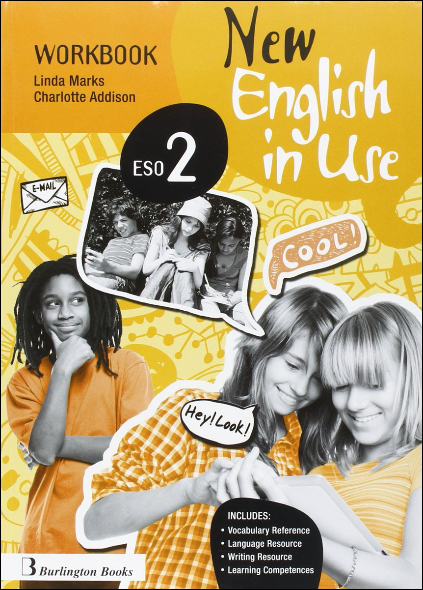 Portada de 2ESO. English in use ejercicios SPA. Ed16.