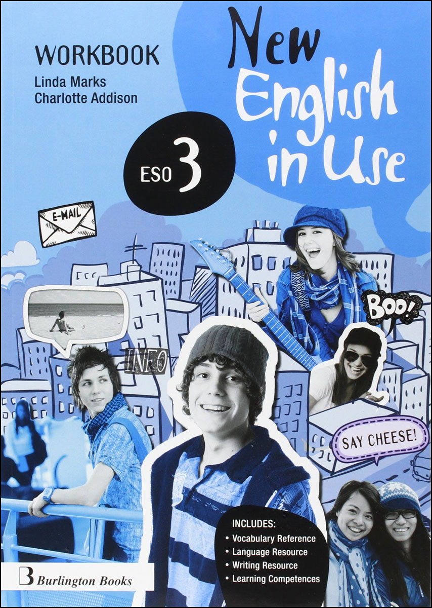 Portada de New English in Use ESO 3. Workbook + Language Builder.