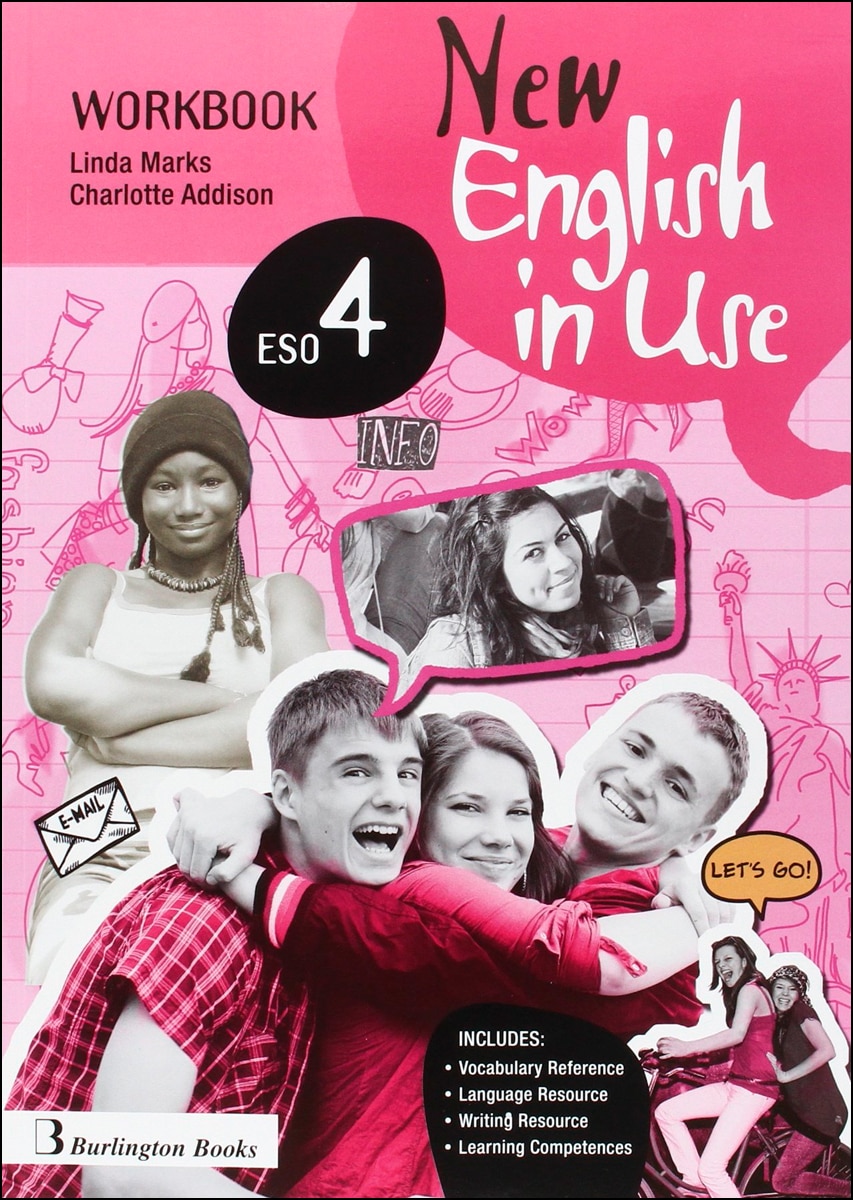 Portada de 4eso. English in use 4 ejer spa. Ed16.