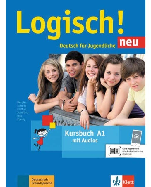 Portada de Logisch! neu a1, libro del alumno con audio online (Tapa blanda).