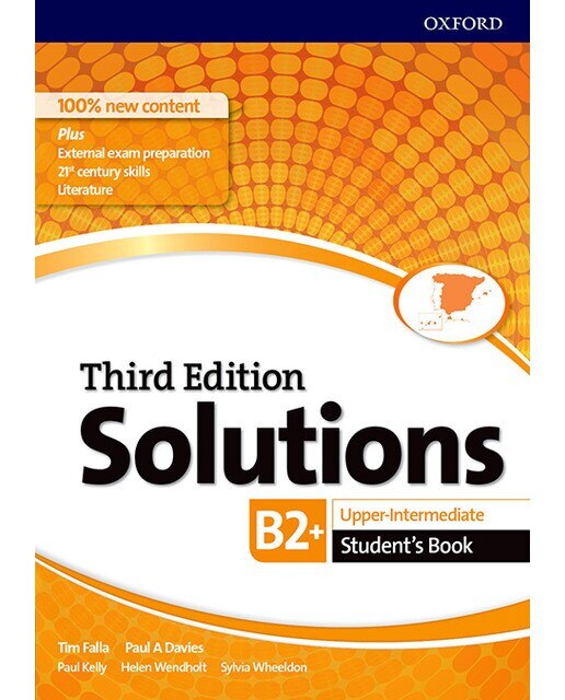 Portada de Solutions 3rd Edition Upper-Intermediate. Student's Book.