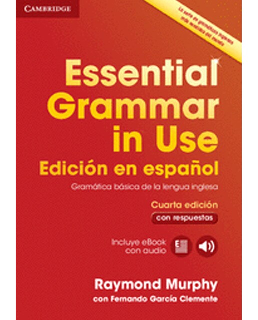 Portada de Essential Grammar in Use Book with Answers and Interactive eBook Spanish Edition (Tapa blanda).