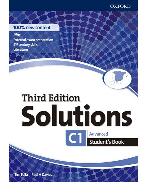 Portada de Solutions 3rd Edition Advanced. Student's Book.