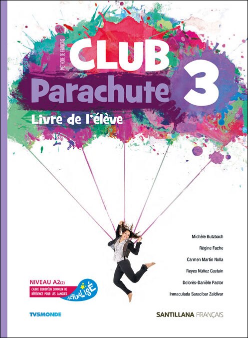 Portada de CLUB PARACHUTE 3 PACK ELEVE (Tapa blanda).