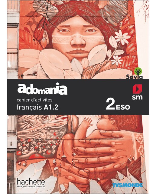 Portada de 2 ESO Cuaderno Adomania 19 (Tapa blanda).