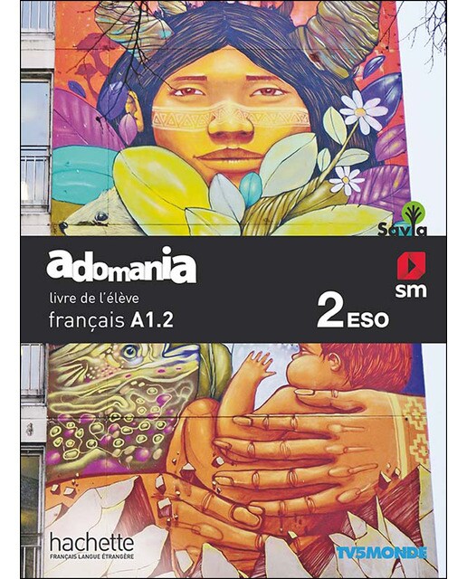 Méthode de français. 2 ESO. Adomania. Savia  (Tapa blanda) 1