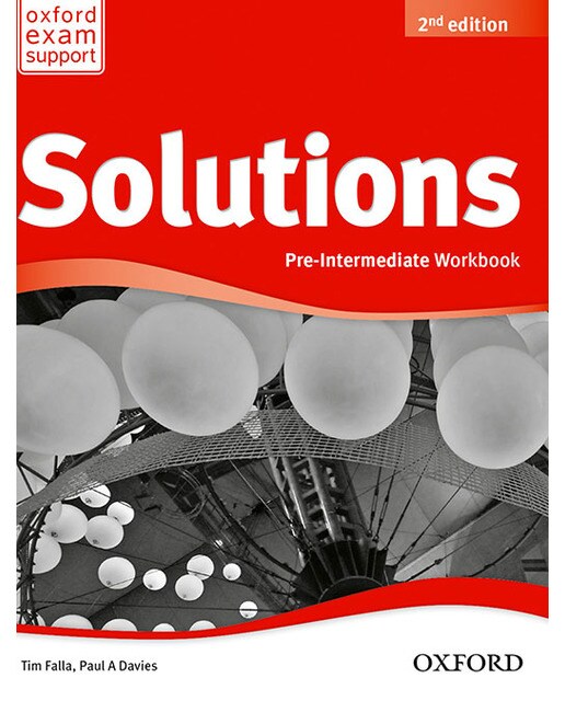 Solutions 2nd edition Pre-Intermediate. Workbook and Audio CD Pack 2019