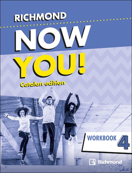 Portada de NOW YOU! 4 WORKBOOK CATALAN PACK.