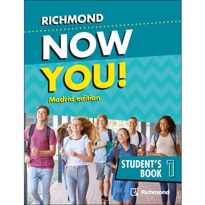 Portada de NOW YOU! 1 STUDENT'S MADRID (Tapa blanda).