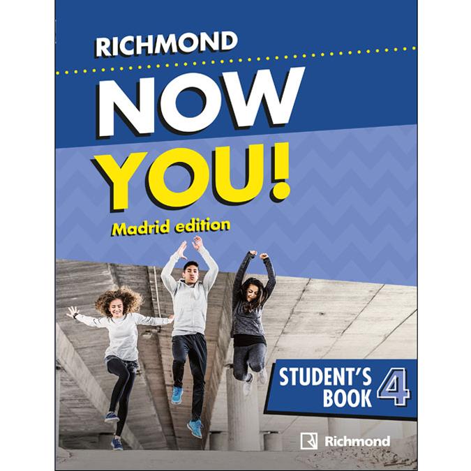 Portada de NOW YOU! 4 STUDENT'S MADRID (Tapa blanda).