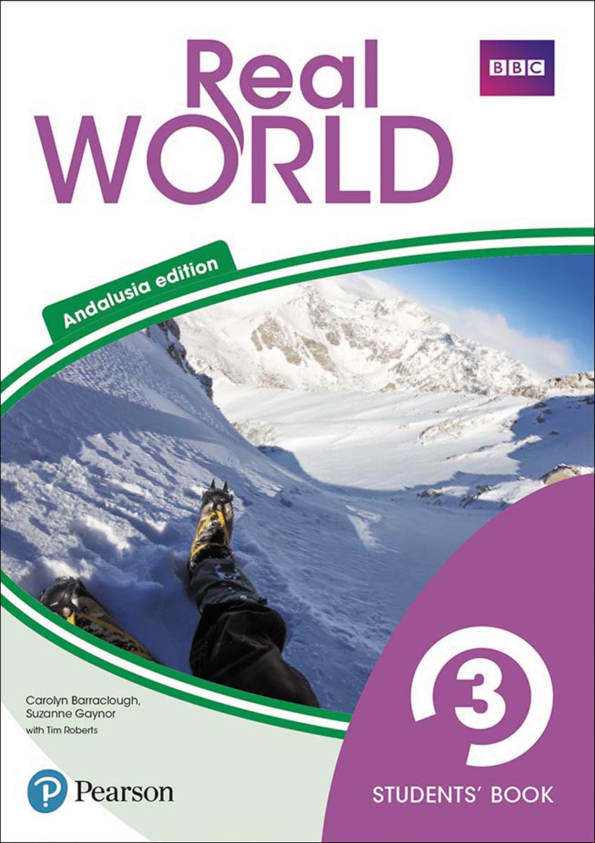 Portada de Real World 3 Students' Book with Online Area (Andalusia)