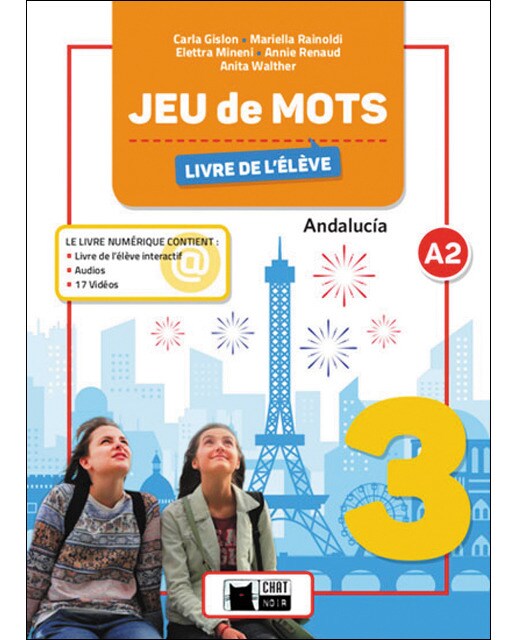 Jeu de mots 3 andalucia livre de l'eleve (Tapa blanda) 1