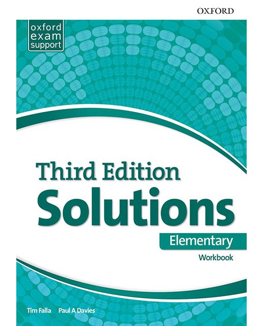 Portada de Solutions 3rd Edition Elementary. Workbook Pk.