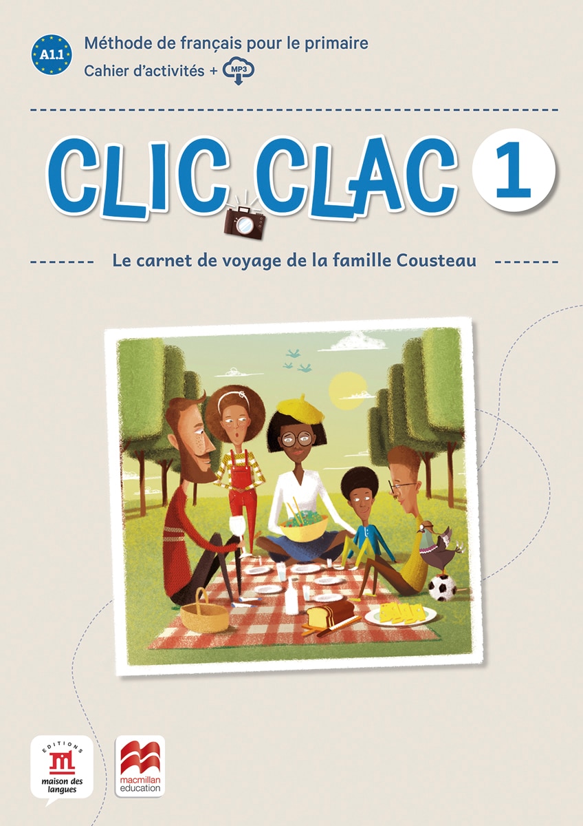 Clic Clac 1 Éd. Macmillan Cahier d'activités (Tapa blanda) 1