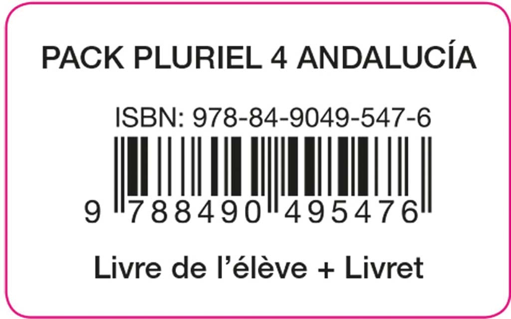 PLURIEL 4 PACK ELEVE ANDALUCIA ED20