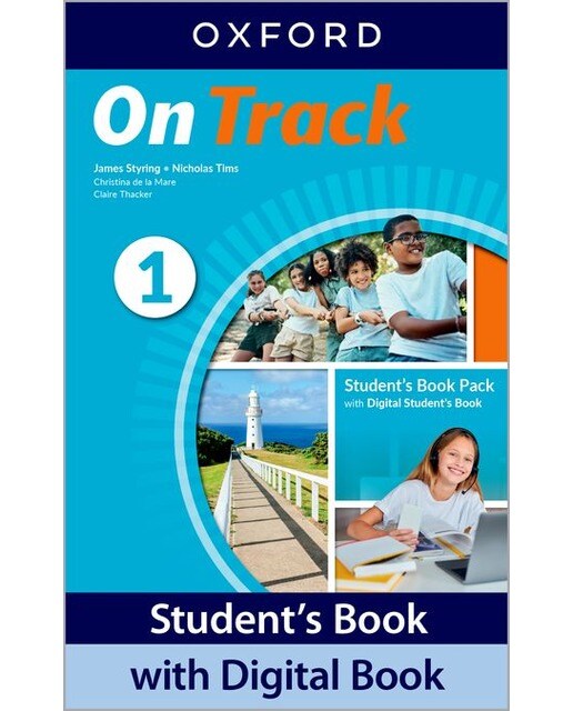 Portada de On Track 1 Student's Book.