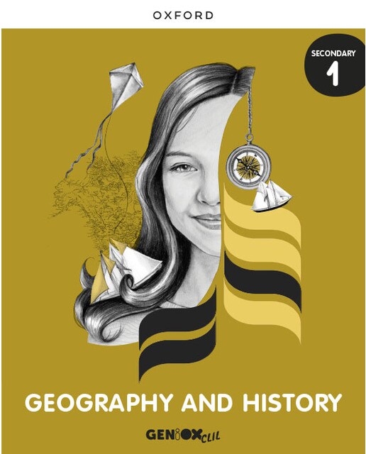 Portada de Geography & History 1º ESO. Student's book. GENiOX.