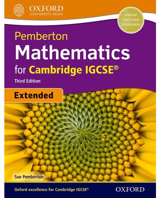 Portada de Pemberton Mathematics for Cambridge IGCSE: Extended Student Book (Third Edition).