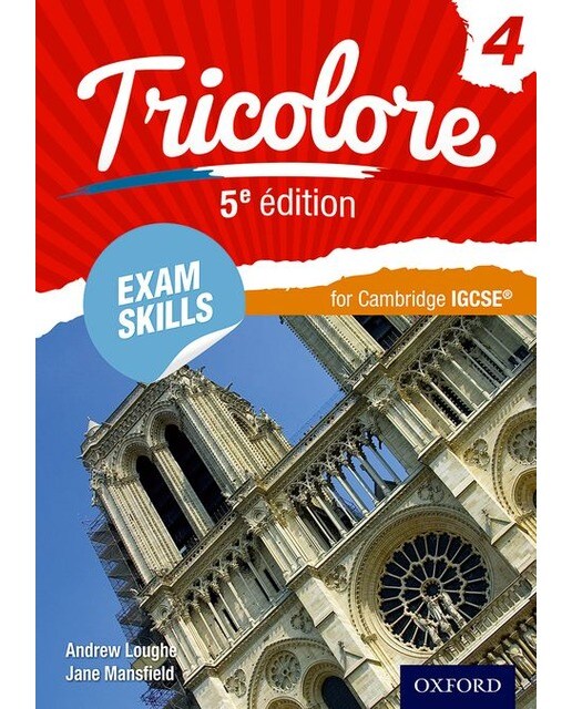 Portada de Tricolore 5e édition: Exam Skills for Cambridge IGCSE® Workbook & Audio CD