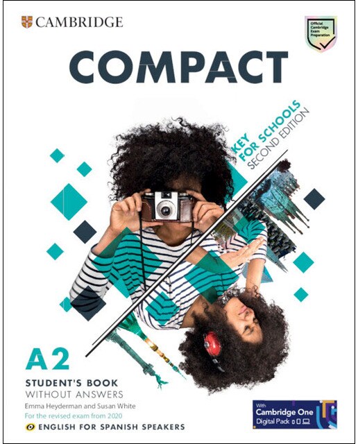 Imagen 0 de Compact Key for Schools Second edition English for Spanish Speakers Student's Book without answers with Digital Pack