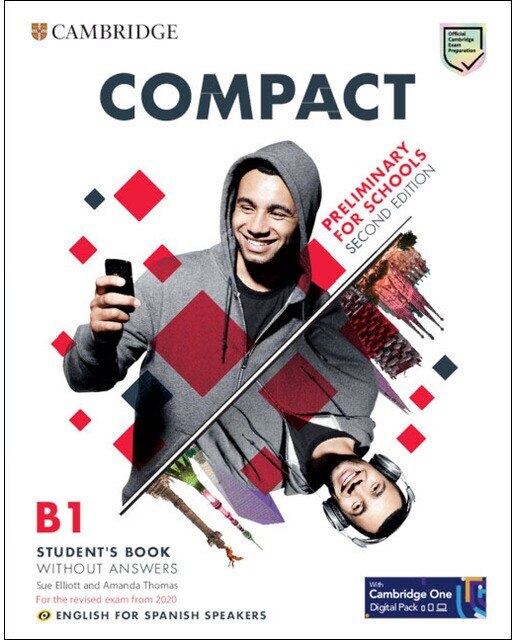 Imagen 0 de Compact Preliminary for Schools Second edition English for Spanish Speakers Student's Book without answers with Digital Pack