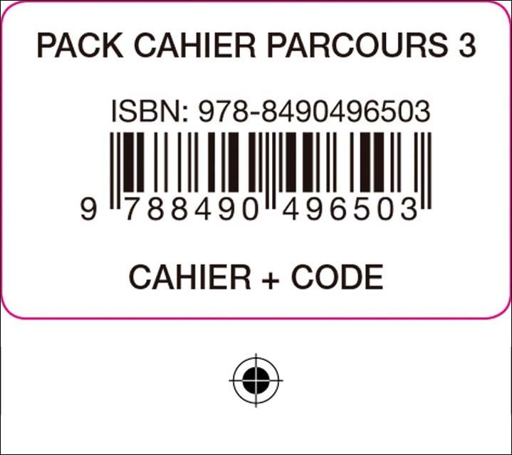 PARCOURS 3 PACK CAHIER D'EXERCICES  (Tapa blanda) 1