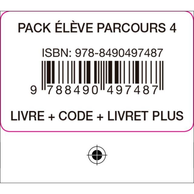 Portada de PARCOURS 4 PACK ELEVE (Tapa blanda).
