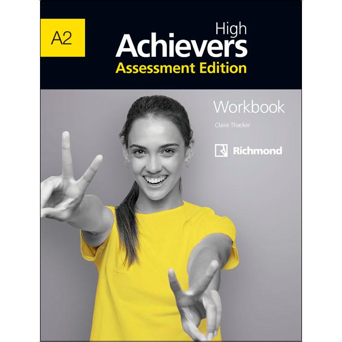 Portada de HIGH ACHIEVERS ASSESSMENT A2 WBK PACK.